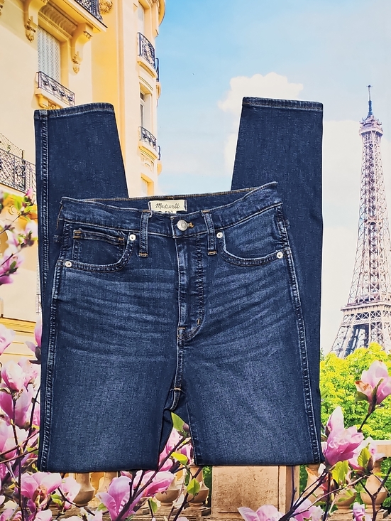 Madewell Denim - Madewell Indigo High Rise Skinny Jeans Size 27
